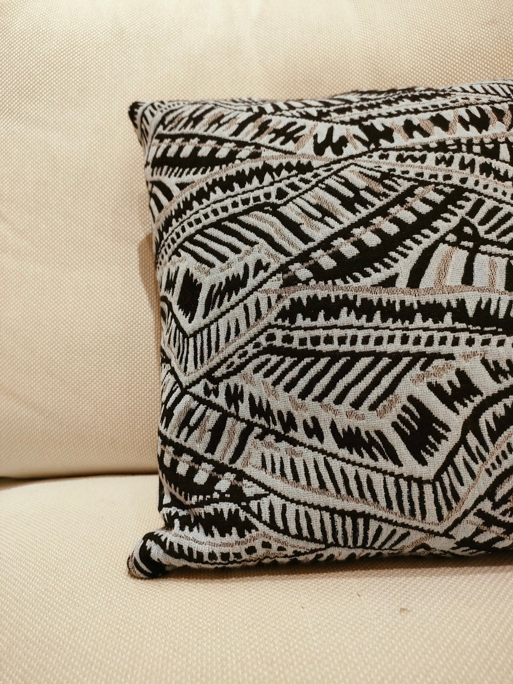 Cuscino quadrato jacquard
