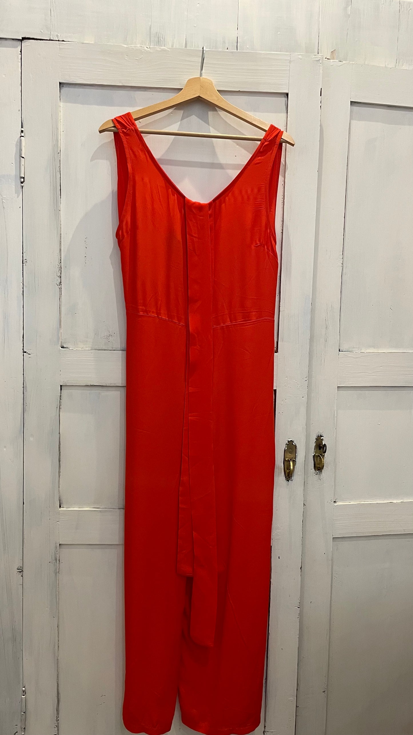 Venice Jumpsuit seta rossa