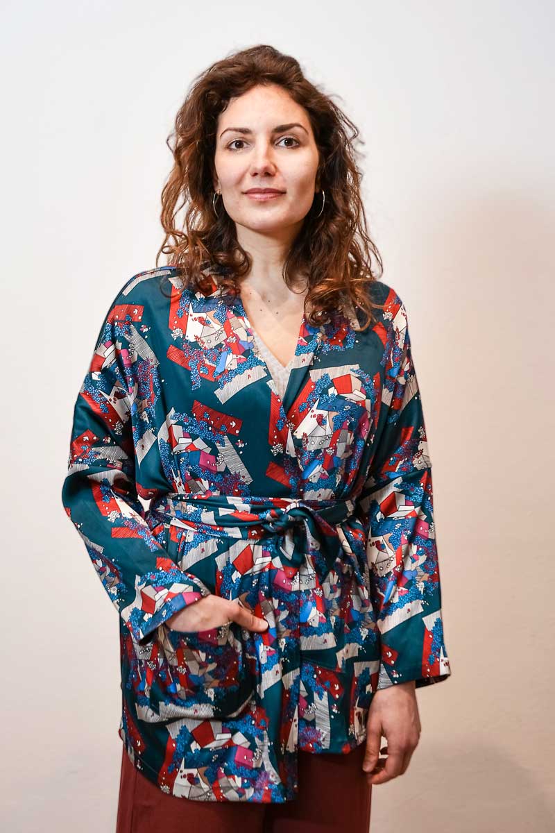 Kimono seta double