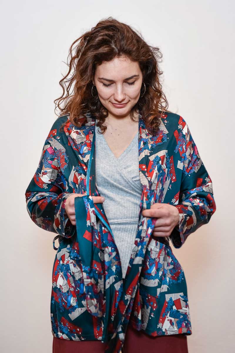 Kimono seta double