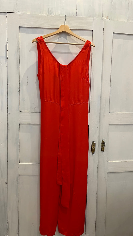 Venice Jumpsuit seta rossa