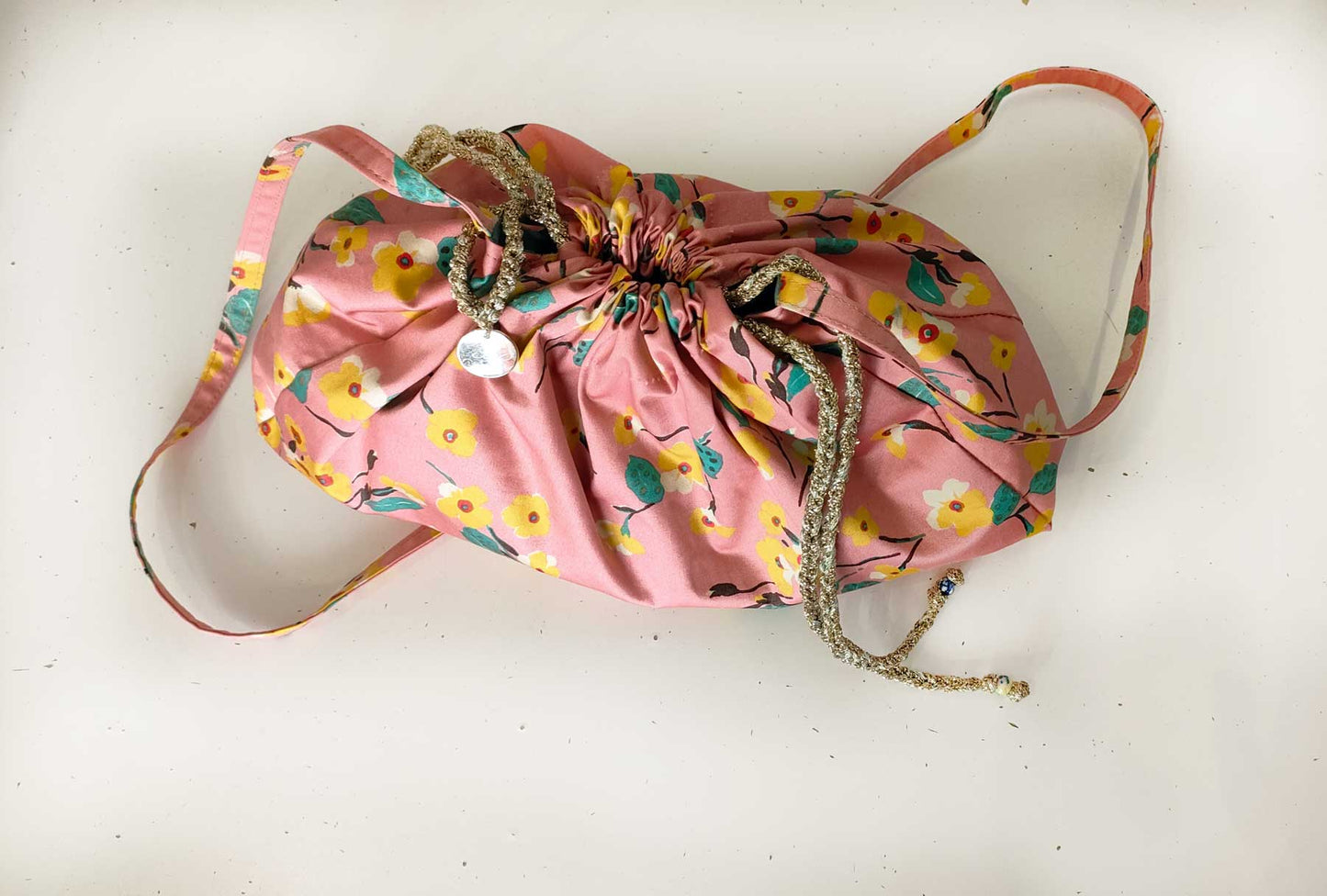 Borsa pasticcino fantasia fiori