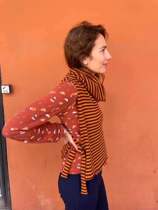 Gilet Fiamma Grifondoro in caldo cotone